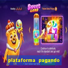 plataforma pagando no cadastro